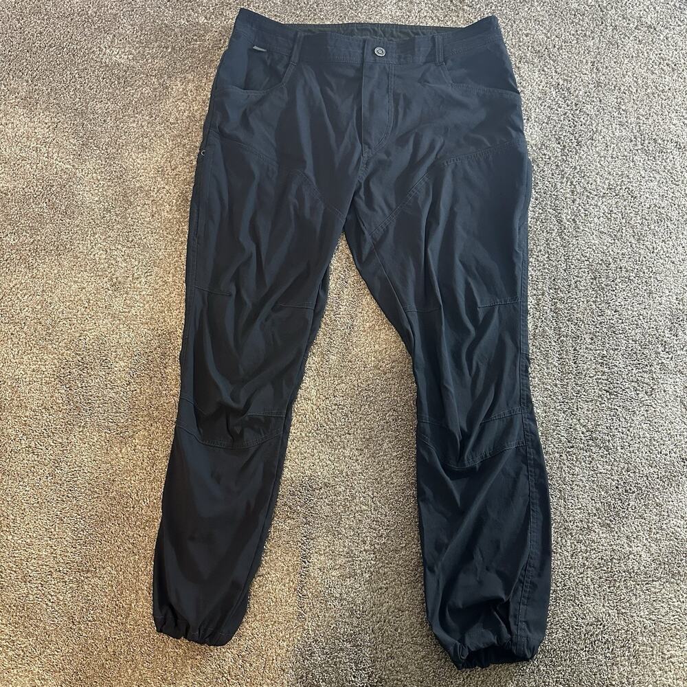 Kuhl Pants Mens 36x30 Black Renegade Rock Pants Outdoor Hiking 5603